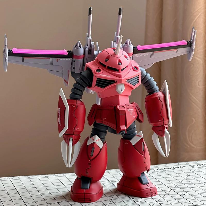 HG 1/144 260 Justice Z'Gok Athrun Zala Custom Mech Assembly Model Kit Action Figures Boys' Puzzle Toys Desktop Ornament Gift