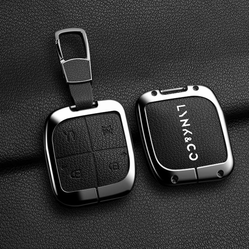 Lynk & Co 03 Key Case: Anti-Drop Protective Shell with Buckle for Models 01/02/05/06/08/09 - Men & Women