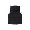 Anta Life Series Solid Color Water-Repellent Snow Shell Down Vest Women Vest Black 962348912-5