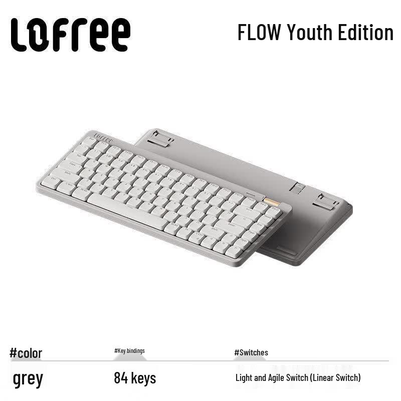 LOFREE OE921 Low-Profile 84-Key Tri-Mode Mechanical Keyboard