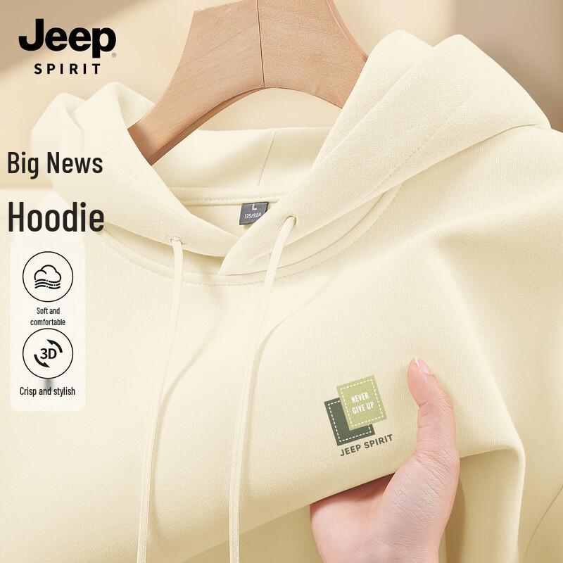 

JEEP SPIRIT Men s Hooded Pullover Sweatshirt XL