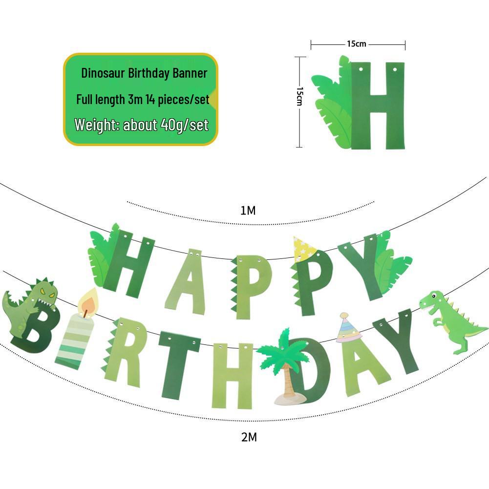 Birthday & Holiday Fishtail Bunting Banner for Parties