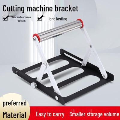 Telaio di Supporto Pieghevole Regolabile a Rulli per Macchine da Taglio
