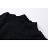 Children's Fleece-Lined High-Neck Base Shirt Winter New Style Girls' Korean Version Lace Long-Sleeve Thickened Top