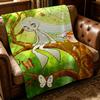 Movie T-The Secret Of Kells-s Throw Thick Comfort Flannel Quilt, Multi-scene Use Indoor Outdoor Daily Nap