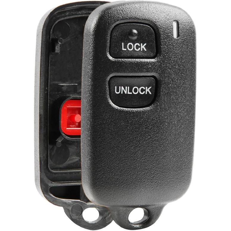Remote Key Fob Shell Case Replacement for Tundra Tacoma 2btn