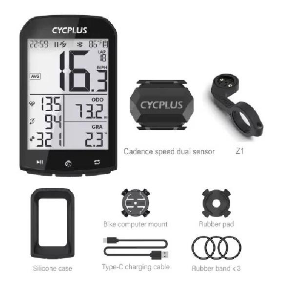 CYCPLUS M1 GPS velosipēda datora riteņbraukšanas