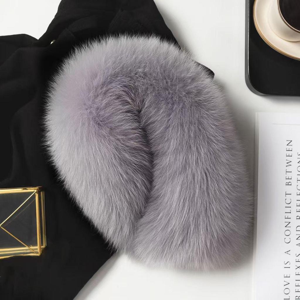 Korean Style Imitation Fox Fur Neck Warmer - Fashionable, Versatile, Magnetic Collar for Women