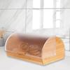 Bamboo Bread Box with Lid Versatile Storage, for Toast Donuts Bagels & Pastries, Kitchen Home Countertop Organizer