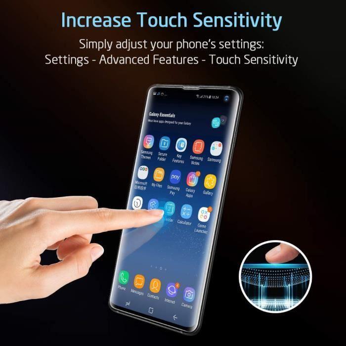 Screen Protector - Samsung - Galaxy S10 - Tempered Glass - Set of 2 - Full Protection