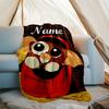 Personalized Custom Name Blanket - Gremlins Print Design,Blanket for Sofa,Bed,Travel,Camping - Soft and Warm, Great Gift