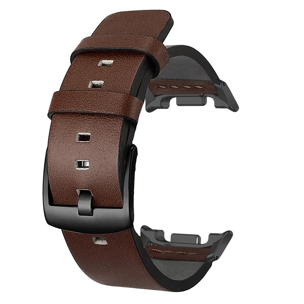 Leather Strap for Samsung Galaxy Watch 8 40 44mm/8 Classic /Ultra 2 Bracelet Belt No Gaps Quick Fit Watchband Wristband Straps