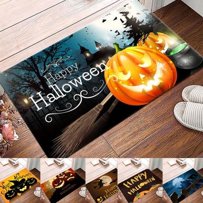 Halloween Cartoon Kürbis Fußmatte Teppich Küche Schlafzimmer Wohnzimmer Home Teppiche 60/80/90 cm