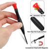 18Pcs Magnetic Screwdriver Set 0.8-3mm Micro Cross Screwdriver Kit Metric Pentagonal Torx Flat Head Screwdriver with Tweezers