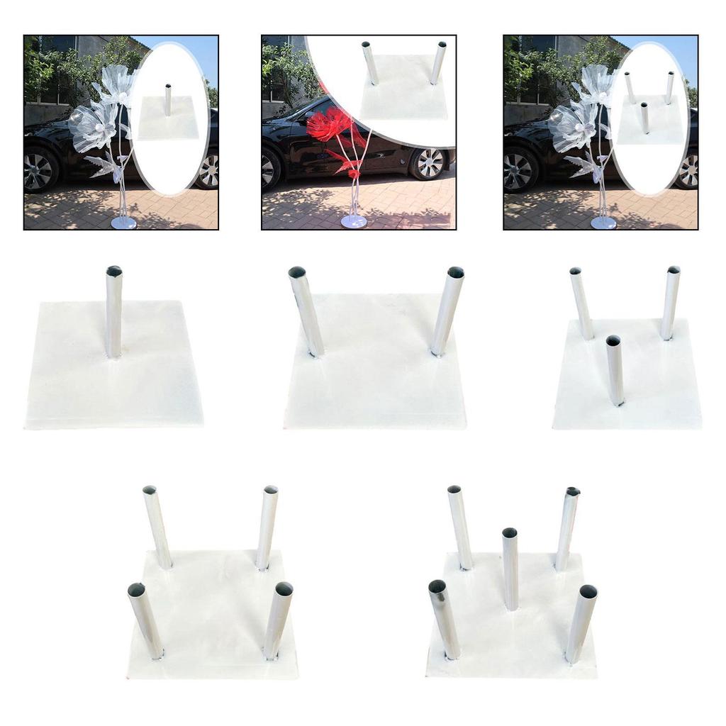 Durable Steel Base for Floor Standing Flowers Holder Stand Centerpiece Wedding Decoration for Indoor Outdoor Celebrations
