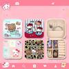 Kawaii Hello Kitty Jewelry Case Earrings Ring Hairpin Storage Case Necklace Storage Case Travel-Friendly Jewelry Storage Organizer