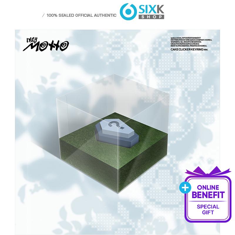 

[Передзамовлення] ITZY - [Motto] Ключниця-клікер CAKE CLICKER Вер.. (Онлайн-вигода) POB MUSINSA