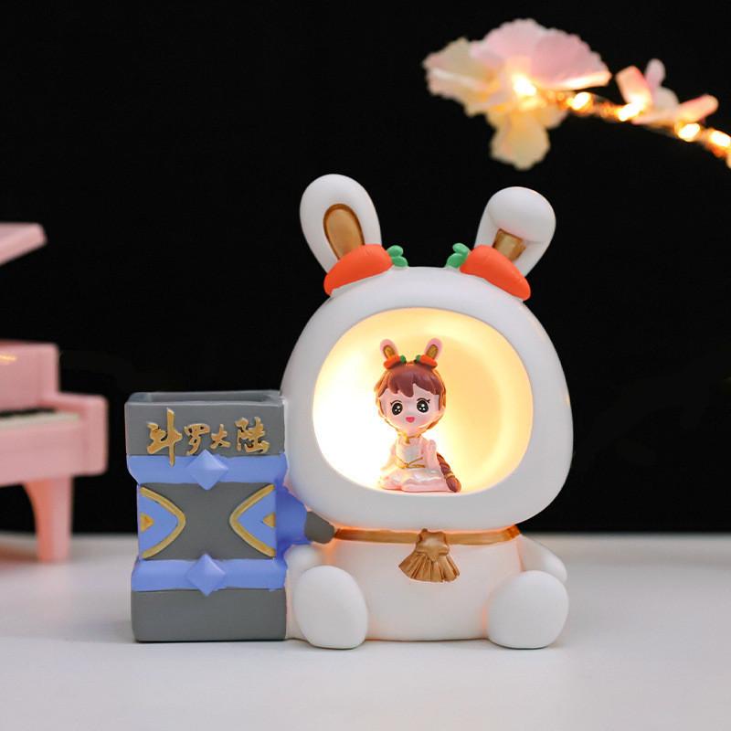 Mediterranean Penholder New Light Creative Night Light Aaa Battery Power Supply