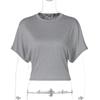 Shemoda Summer All-Matching round Neck Short Sleeve T-shirt Female Street Fashion Loose Leisure Slimming Sexy Tops
