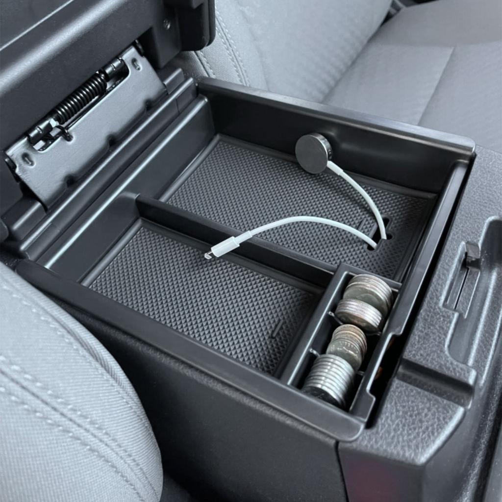 Center Console Accessory Organizer for Toyota Tacoma 2016 2017 2018 2019 2020 2025 2025 2025 Armrest Storage Box Insert Tray