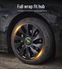 Tesla Model 3 18" Cyclone Wheel Cover - Anti-scratch, Full Coverage Hub Protection Accessory