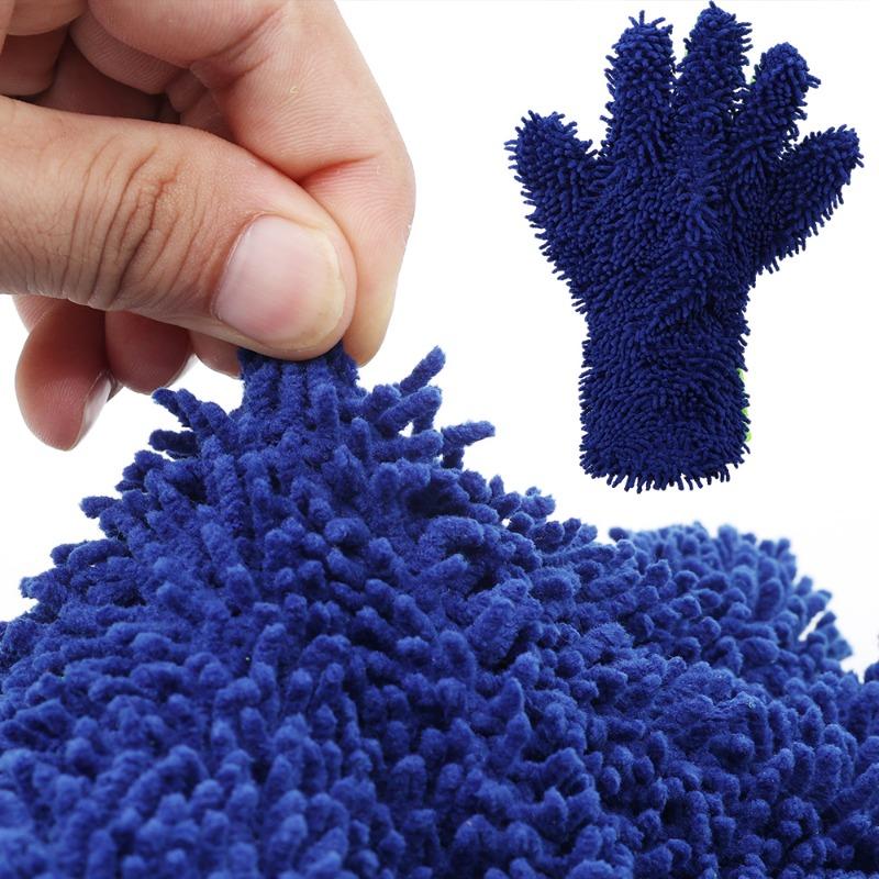 Car Wash Gloves Auto Care Glove Car Towel Accesories Washable Cleaning Mitt Glove Equipment Detailing Cloths Auto Accessories