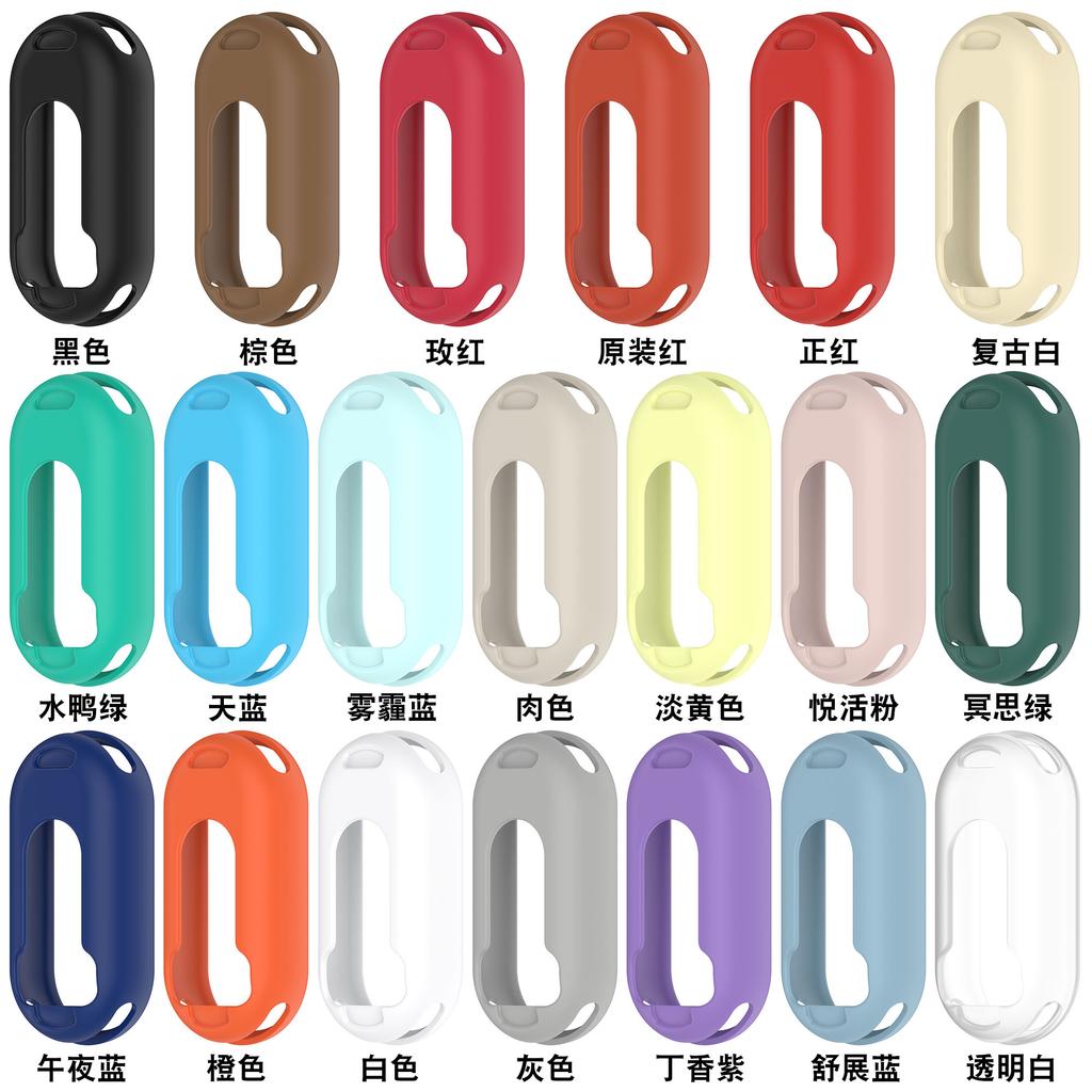 Weiche Silikonhülle Für Xiaomi Mi Band 10/9/8 Hohl Schützend Stoßfest Stoßstange Schale Für Mi Band 8/9/10 Schutz Zubehör