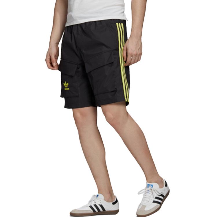 adidas Men's Originals Woven Cargo Shorts Black GK5916