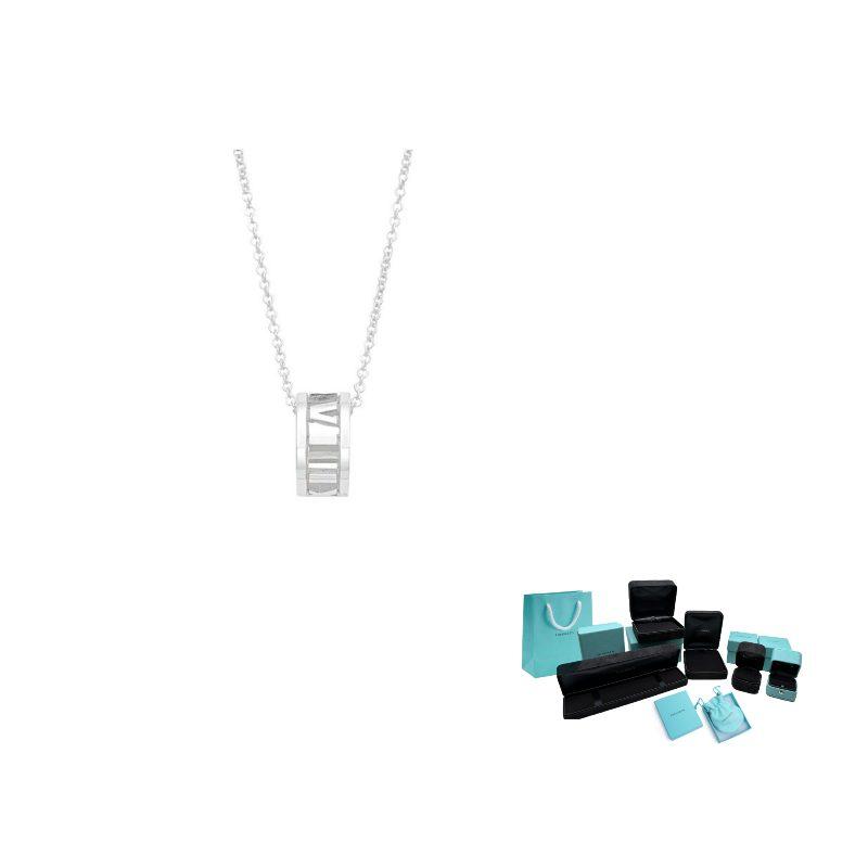 TIFFANY & CO. Atlas 925 Sterling Silver Necklaces Women's 35540954