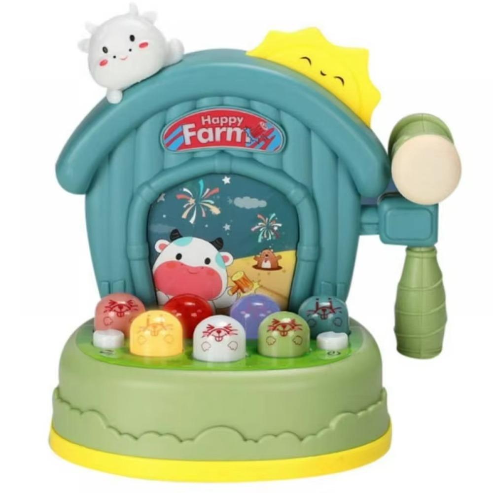 Whack-a-mole Mole Hammering Game Interactive Fun Floor Mice Toys Educational Developmental