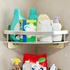 Heavy Duty Wall Mounted Shelf with rod Shower Rack Storage Accessories Storage Shelf  Wall
