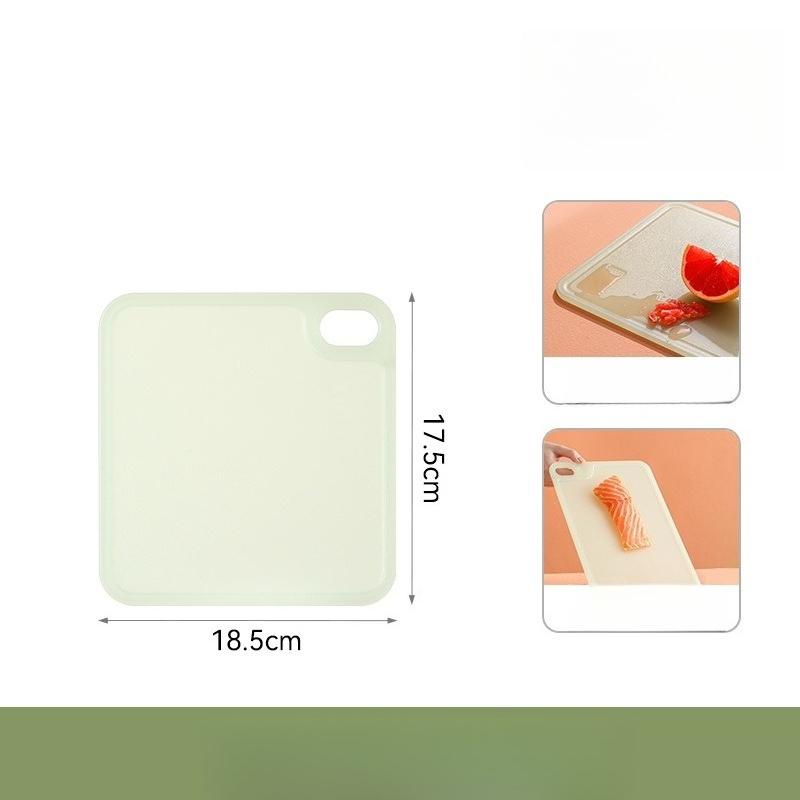 

Double-sided Antibacterial Cutting Board, Kitchen Household Baby Food Chopping Board, Cutting Fruit Sticking Cutting Board