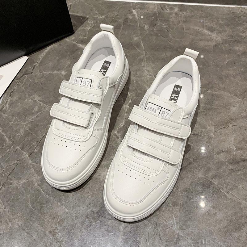 Velcro Personalized Design Sense Versatile Sports and Leisure Shoes for Students, Fashionable Board Shoes for Women