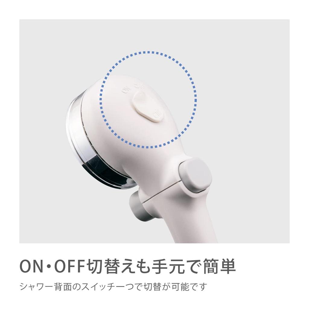 Takagi Air Beat Shower Pita JSB025BW White