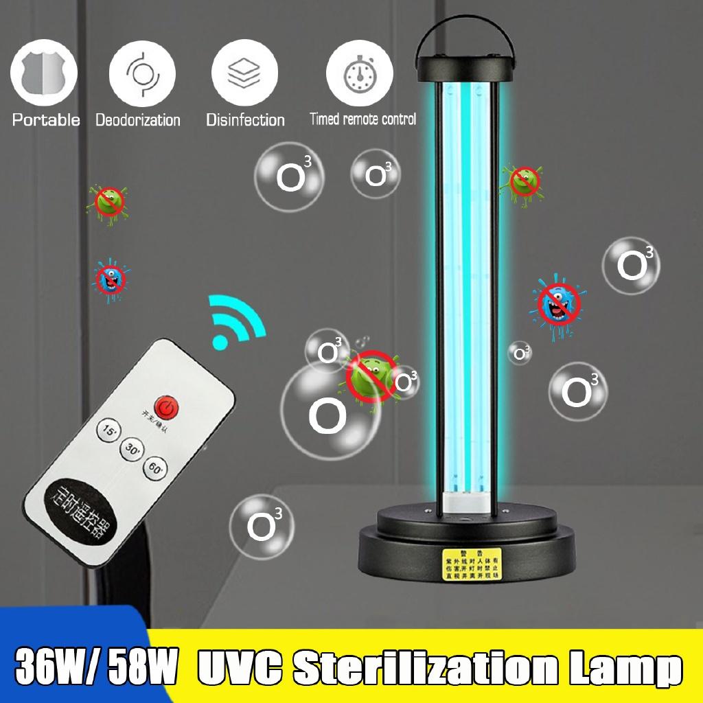 36W 58W Household Ultraviolet Lamps UVC Germicidal Light Sterilizing Lights 220V High Ozone UV Disinfection Lamp