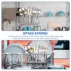 Stainless Steel Chopsticks Holder Kitchen Storage Shelf Spoon Fork Cutlery Holder Tableware Draining Rack Chopsticks Organizer