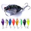 8Bionic Cicada Lure Hook Bait4CM6GFloating Water Freshwater Fishing Bait Fishing Gear Fishing Supplies