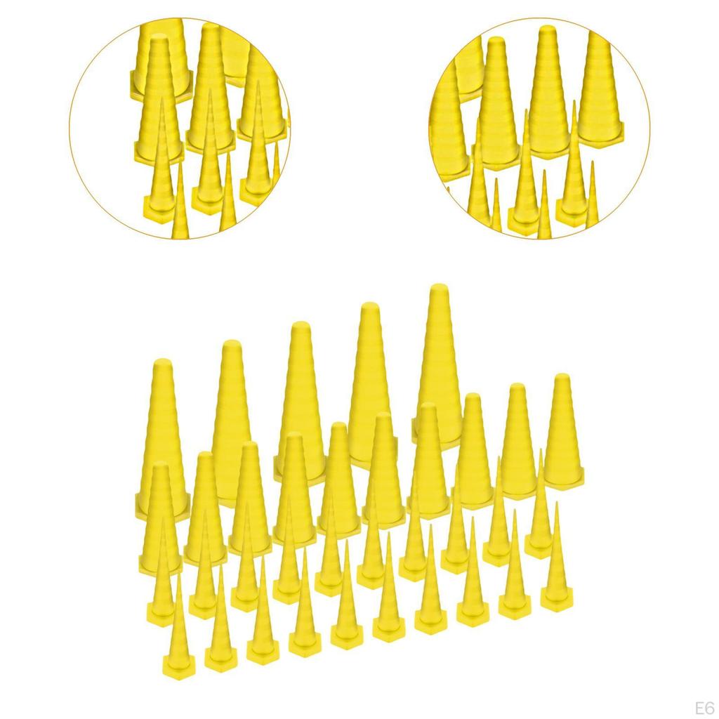 35 Stück Hydrauliköl Service Stopfen Flexibler Silikonschlauch Universelle Abdichtung Tropf