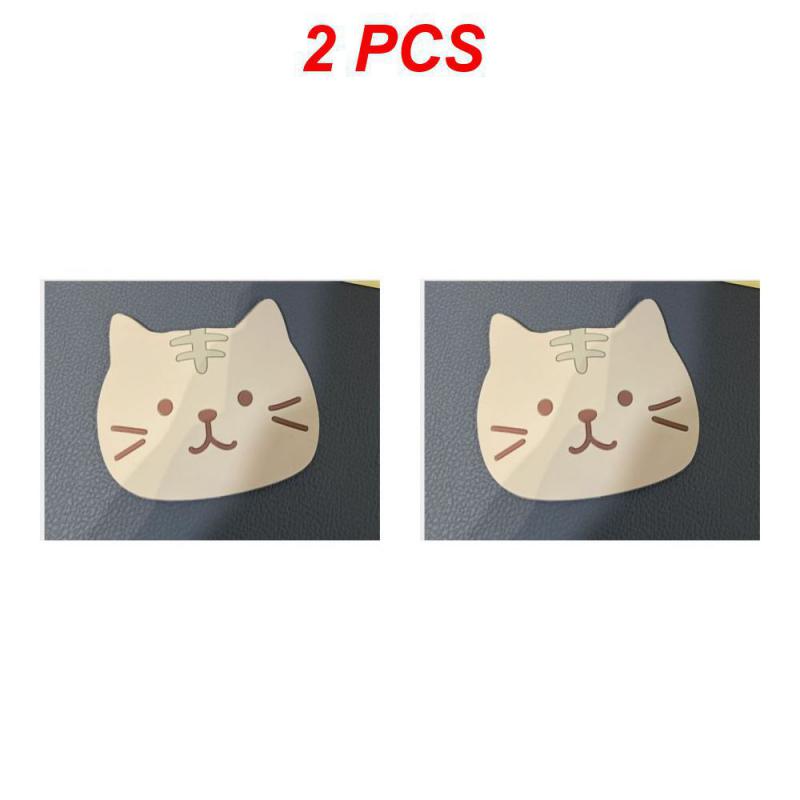 

2/4/6PCS Coaster Soft Heat Insulation Pad Cute Kitchen Bar Placemat Resistant To Cold And Heat Durable