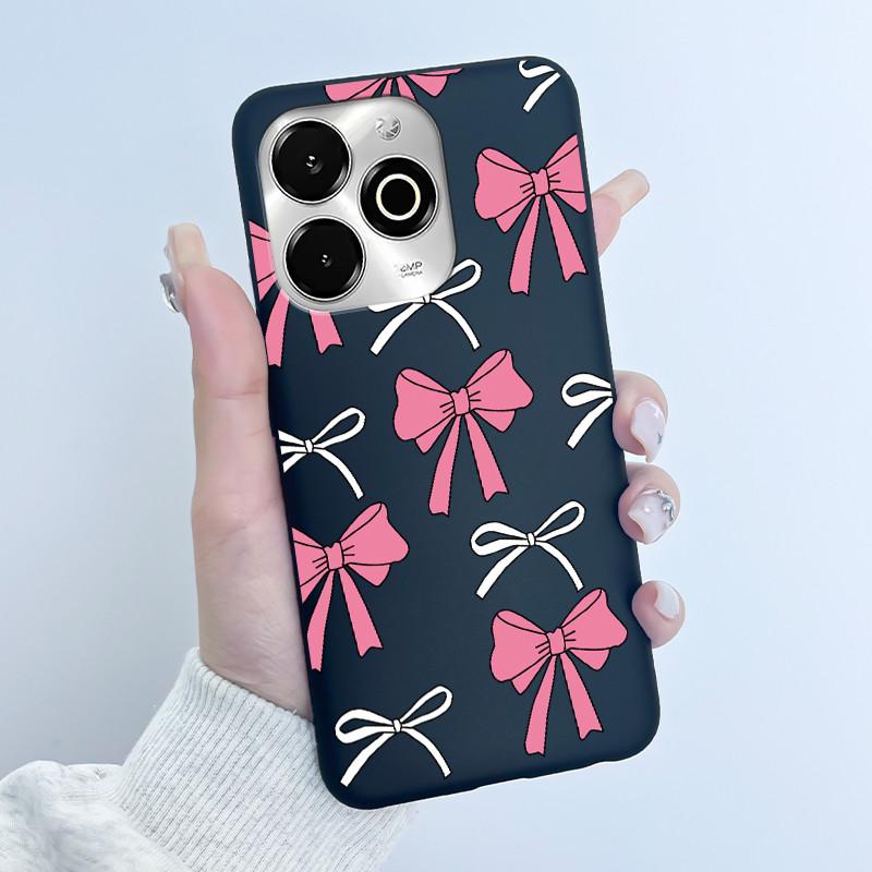 Phone Case For Umidigi G100X / G9X Case Luxury Cute Love Heart Rabbit Cartoon Funny Cover Black Soft Silicone Protective Casing