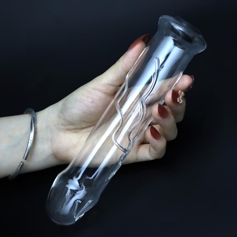 Neuer hohler Glasdildo, Analplug, Analdilatator, Vaginalmassagegerät, weiblicher Masturator, 4 Stil, Anus, Sexspielzeug für Frauen und Männer, Sexshop 18