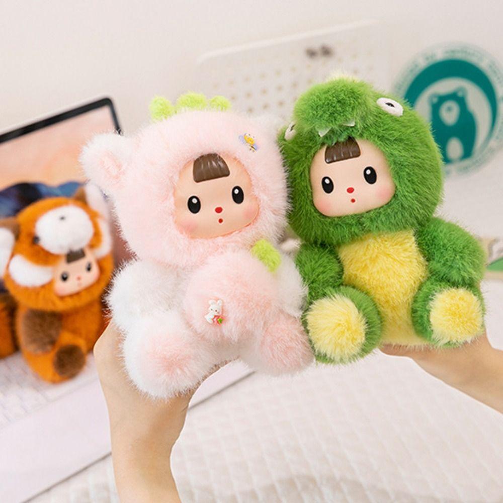 Cartoon Tomato Rabbit Plush Toy Cute Animal Strawberry Cat Doll  Kids Birthday Christmas