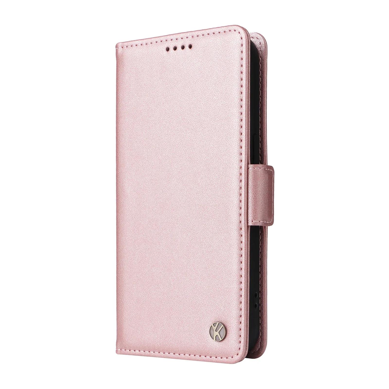 

Чехлы для Samsung Galaxy M15 M55 M62 M35 M10 M33 M53 M52 5G Чехол-книжка Чехлы-кошелек для телефонов Sunjolly For Galaxy M10 розового золота