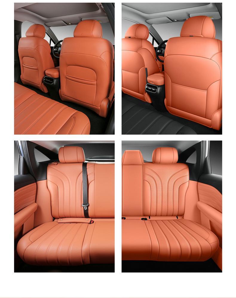 2026 AION i60 Leather Seat Covers for GAC AION Standard Advanced - All-Season Full Coverage Cushions