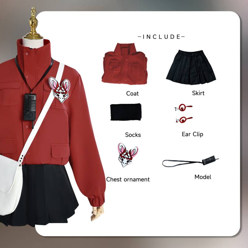 

Cosplay Touqi Guaitan Costumes Role Play Halloween Party Stage Performance Gift Skirt,3XL