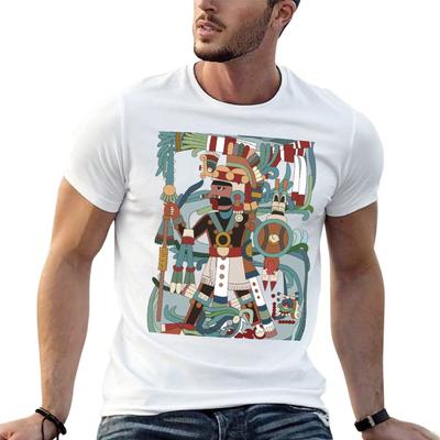 Tezcatlipoca I T-Shirt Big Size Loose Fit Tee Shirt