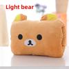 Kids Cute Gift Winter Cartoon Plush Toys Hand Warmer Cartoon Animals Soft Pillow Hand Hold Warm Cushion Gift. Non Electrical