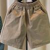 0-5 Jahre Jungen Sommer-Outfit-Set kurzärmelig Shorts Kinder gestreift Baby Zweiteiler