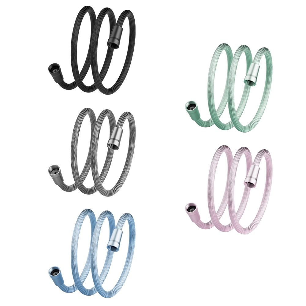 Universal-Schnittstelle Handbrauseschlauch Anti-Wicklung Bad Dusche Nylon Rohr Bad-Accessoires