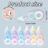 High-Capacity Silent Correction Tape: Student-Friendly, Portable, and Smooth with Cute Design